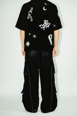 CARGO Stitch Flare Pants