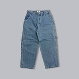 皇冠徽標牛仔褲