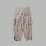 技術徽標尼龍貨物褲