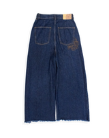 內在和平牛仔布寬鬆褲子