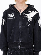 Skull Pegasus Hoodie