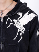 Skull Pegasus Hoodie