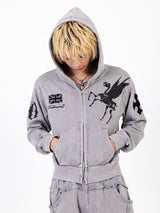 Skull Pegasus Hoodie
