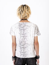Cross Flocked Tee