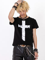 Cross Flocked Tee