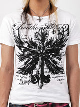 Wing Cross Tee
