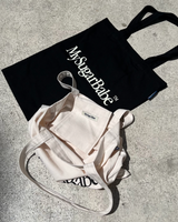 Classy logo tote bag