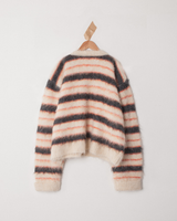 Wool Mix Shaggy v Necker Sweater