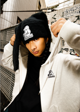 Galfy x 센티미터 지퍼 까마귀