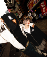 Galfy x 센티미터 지퍼 까마귀