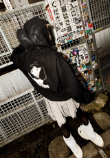 Galfy x 센티미터 지퍼 까마귀