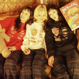 Two people growing old sweat