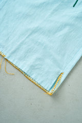 花刺繡sagara h/s襯衫