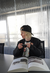 Time travel raglan Tee