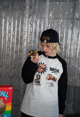 Time travel raglan Tee