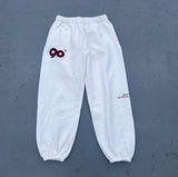 90 Logo Glitter Light Sweat Pants 【9090girl】