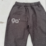 90 Logo Glitter Light Sweat Pants 【9090girl】