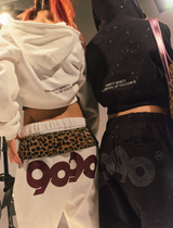 90 Logo Glitter Light Sweat Pants 【9090girl】