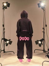 90 Logo Glitter Light Sweat Pants 【9090girl】