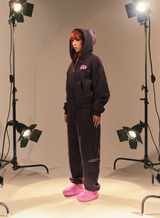 90 Logo Glitter Light Sweat Pants 【9090girl】