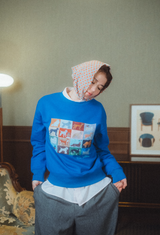 CONVENIENCEYOUNG×common gull products. dog and common gull sweat