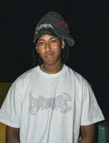 Tribal logo rhinestone tee