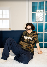 OG logo Camo stitched tee