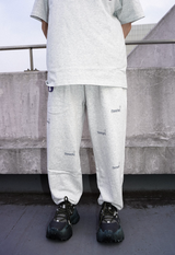 B logo sweat pants