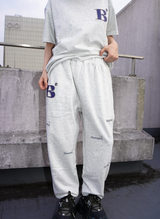 B logo sweat pants