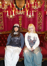 elderly couple thermal long Tee