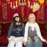 elderly couple thermal long Tee