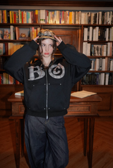 BC logo zip hoodie