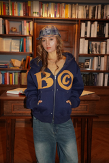 BC logo zip hoodie
