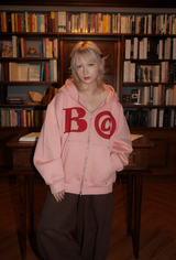BC logo zip hoodie