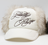 フェイクファーキャップ