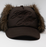 フェイクファーキャップ