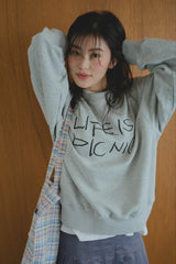 Shesaidthat×common gull products. Nice to meet you. “life is picnic sweat”
