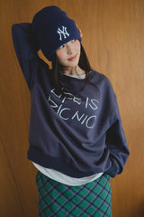 Shesaidthat×common gull products. Nice to meet you. “life is picnic sweat”