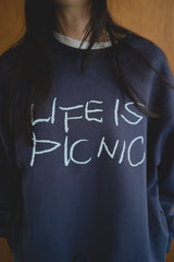 Shesaidthat×common gull products. Nice to meet you. “life is picnic sweat”