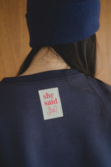 Shesaidthat×common gull products. Nice to meet you. “life is picnic sweat”