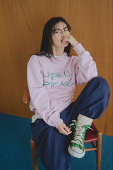 Shesaidthat×common gull products. Nice to meet you. “life is picnic sweat”