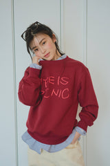 Shesaidthat×common gull products. Nice to meet you. “life is picnic sweat”