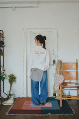 Shesaidthat×common gull products. Nice to meet you. "Long sleeve tee"