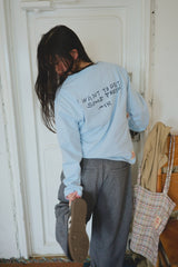 Shesaidthat×common gull products. Nice to meet you. "Long sleeve tee"