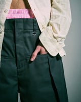 【 Dickies®︎×CAMPHORWOOD 】叠层平角剪裁宽版斜纹短裤