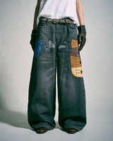PISTOL HOLSTER COWBOY PRINT DENIM