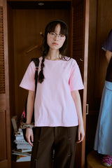 shesaidthat×common gull products. こんにちは、コーヒーでもどうですか?” stitch tee ”