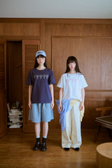 shesaidthat×common gull products. こんにちは、コーヒーでもどうですか?” flower tee ”