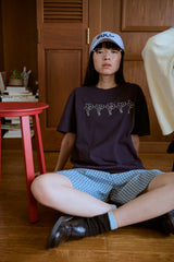 shesaidthat×common gull products. こんにちは、コーヒーでもどうですか?” flower tee ”