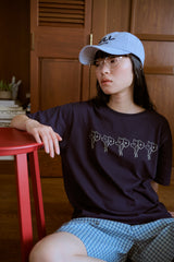 shesaidthat×common gull products. こんにちは、コーヒーでもどうですか?” flower tee ”